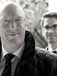 Anwälte Peter Hager und Dino Zirngibl